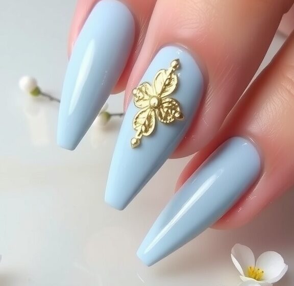 10 Gorgeous Light Blue Spring Nail Designs You’ll Love