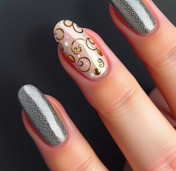  10 Stunning Chrome French Nails Designs to Try This Season