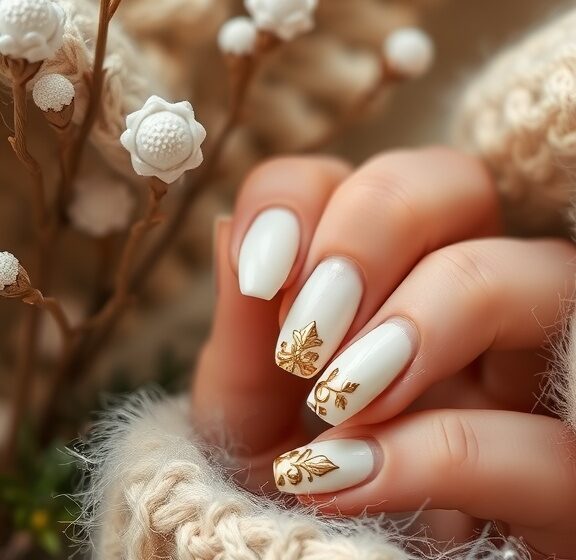  10 Stunning White Almond Nail Designs to Try This Season